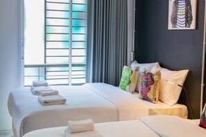 Deluxe 2 Queen Beds with Balcony - W1A Jomtien (Pattaya)