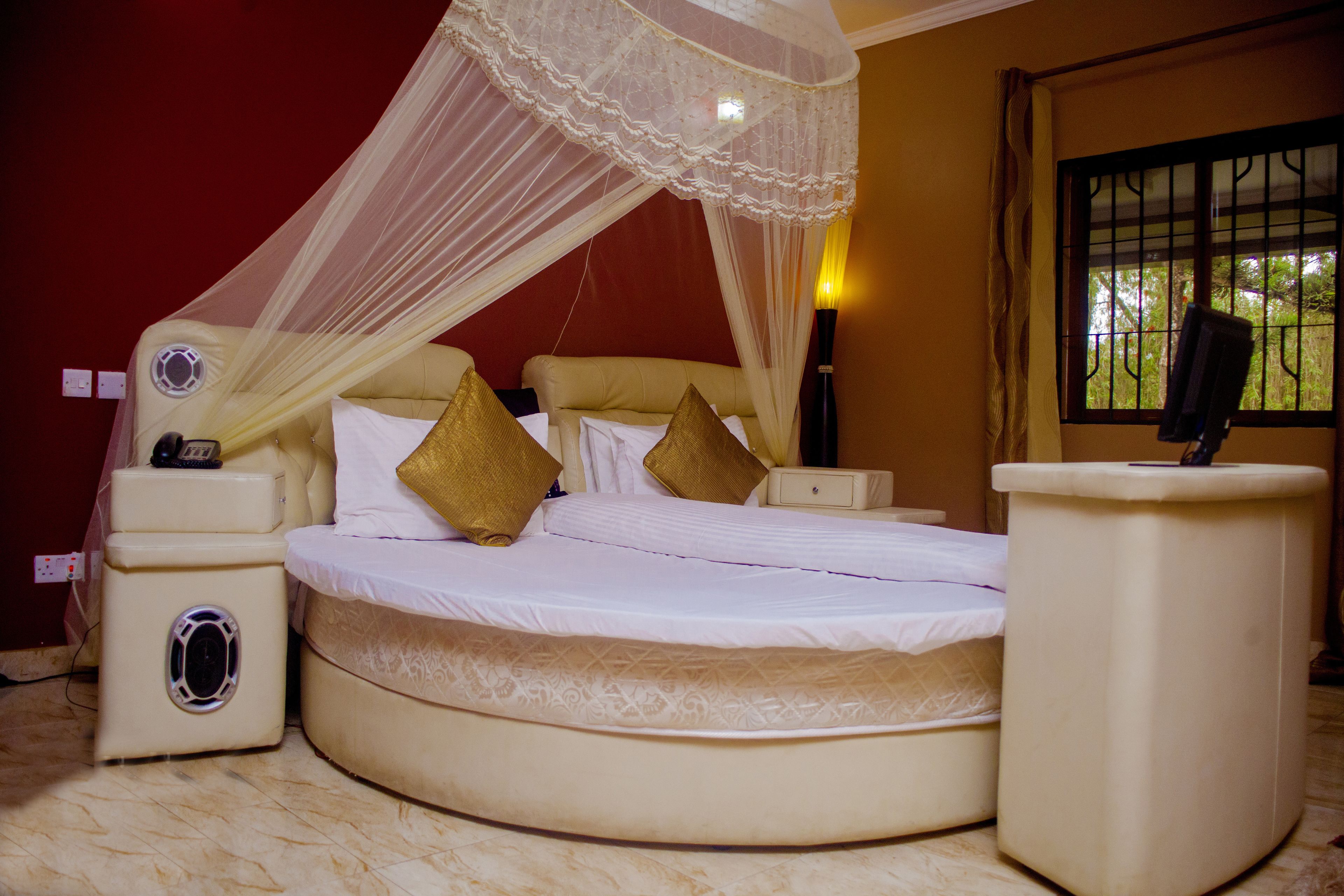 premier double room | premium bedding, desk, soundproofing, free wifi