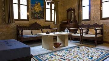 Villa, 2 Bedrooms, Private Pool (Rogalida) | Living area | 42-inch flat-screen TV with satellite channels, TV, DVD player