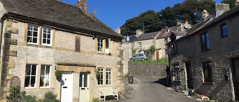 Vue depuis lâhĂ©bergement