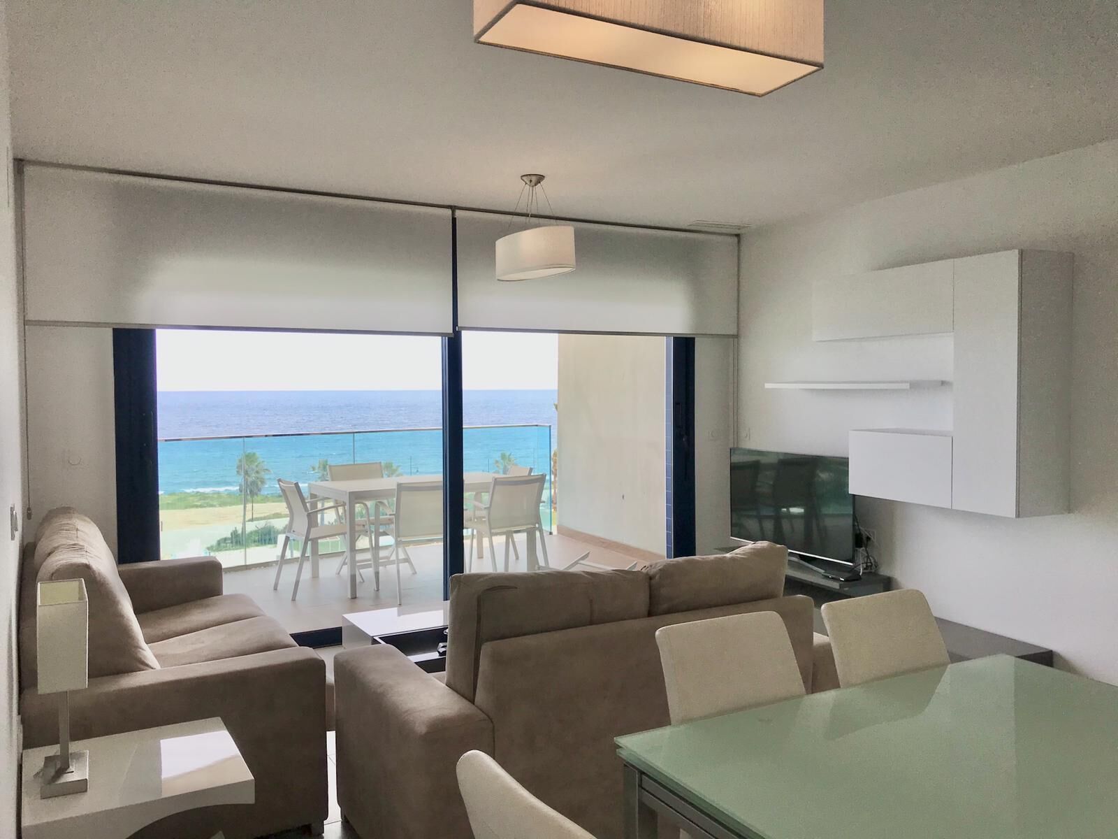 Apartment, 3 Bedrooms, Terrace, Sea View | Dining room