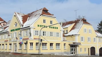 Fassade der Unterkunft