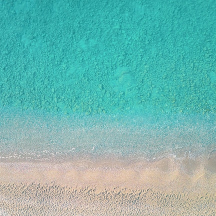 On the beach, sun loungers, beach umbrellas, beach towels