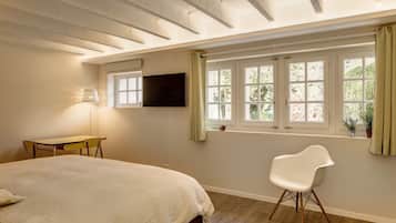 Literie de qualité supérieure, couette en duvet d'oie, bureau