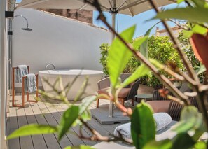 Luxury Suite, 1 King Bed, Terrace | Terrace/patio - Sant Jaume Design Hotel (Palma de Mallorca)