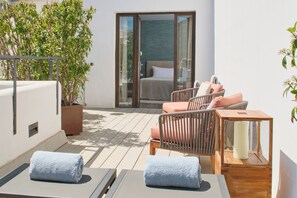 Suite junior, 1 cama King size, Terraza | Terraza o patio