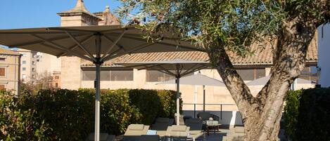 Terrasse sur le toit