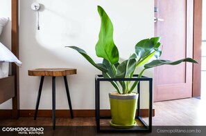 City Loft, 1 Double Bed, Courtyard Area | Minibar, in-room safe, individually decorated, individually furnished - Cosmopolitano Hotel Boutique (Santa Cruz)