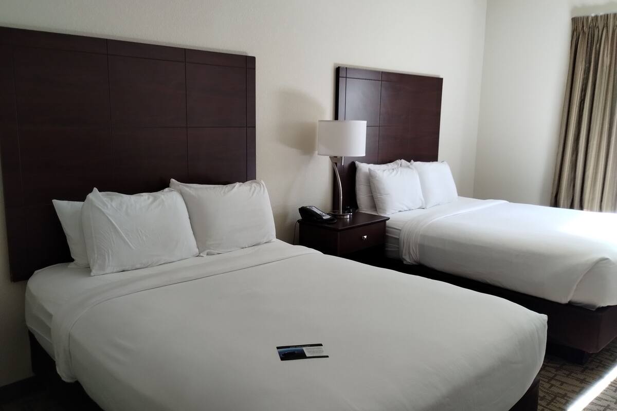 room, 2 queen beds, non smoking | pillow-top beds, in-room safe, individually decorated