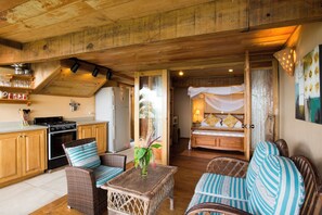 Standard Suite, 1 Bedroom, Kitchen, Ocean View (Tamarind) | Private kitchen - Castara Retreats (Castara)