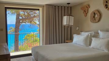 Villa (Capraia) | Ropa de cama de alta calidad, minibar, caja fuerte y escritorio