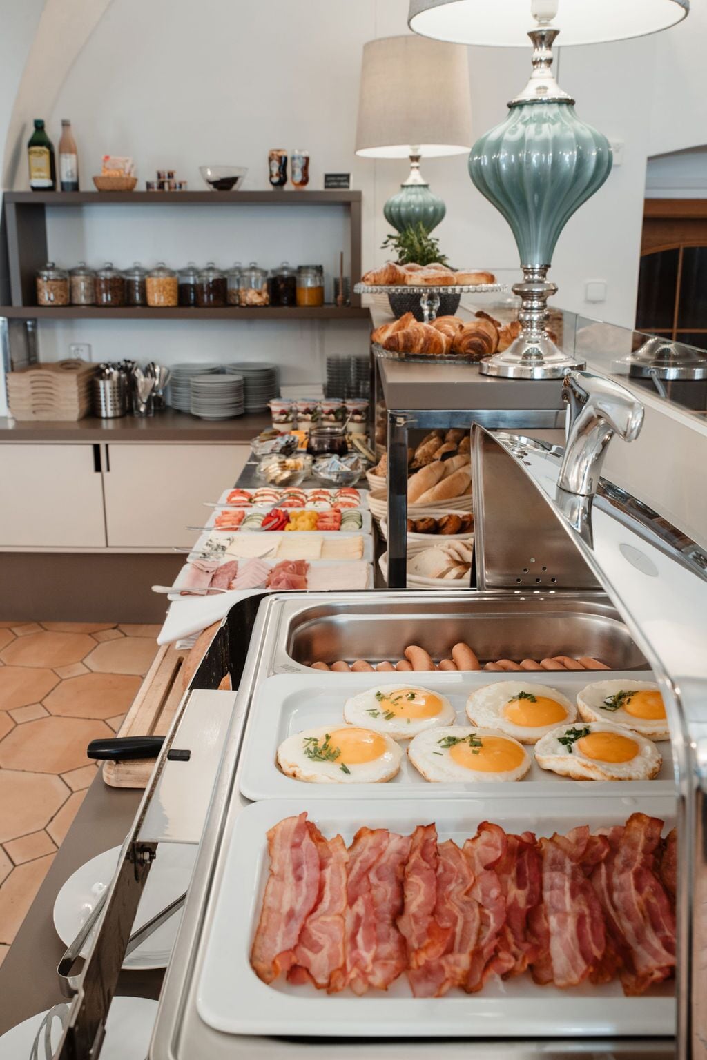 Desayuno continental todos los días (con cargo)