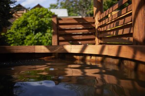 Outdoor spa tub - Cabañas Pewma Futrono (Futrono)