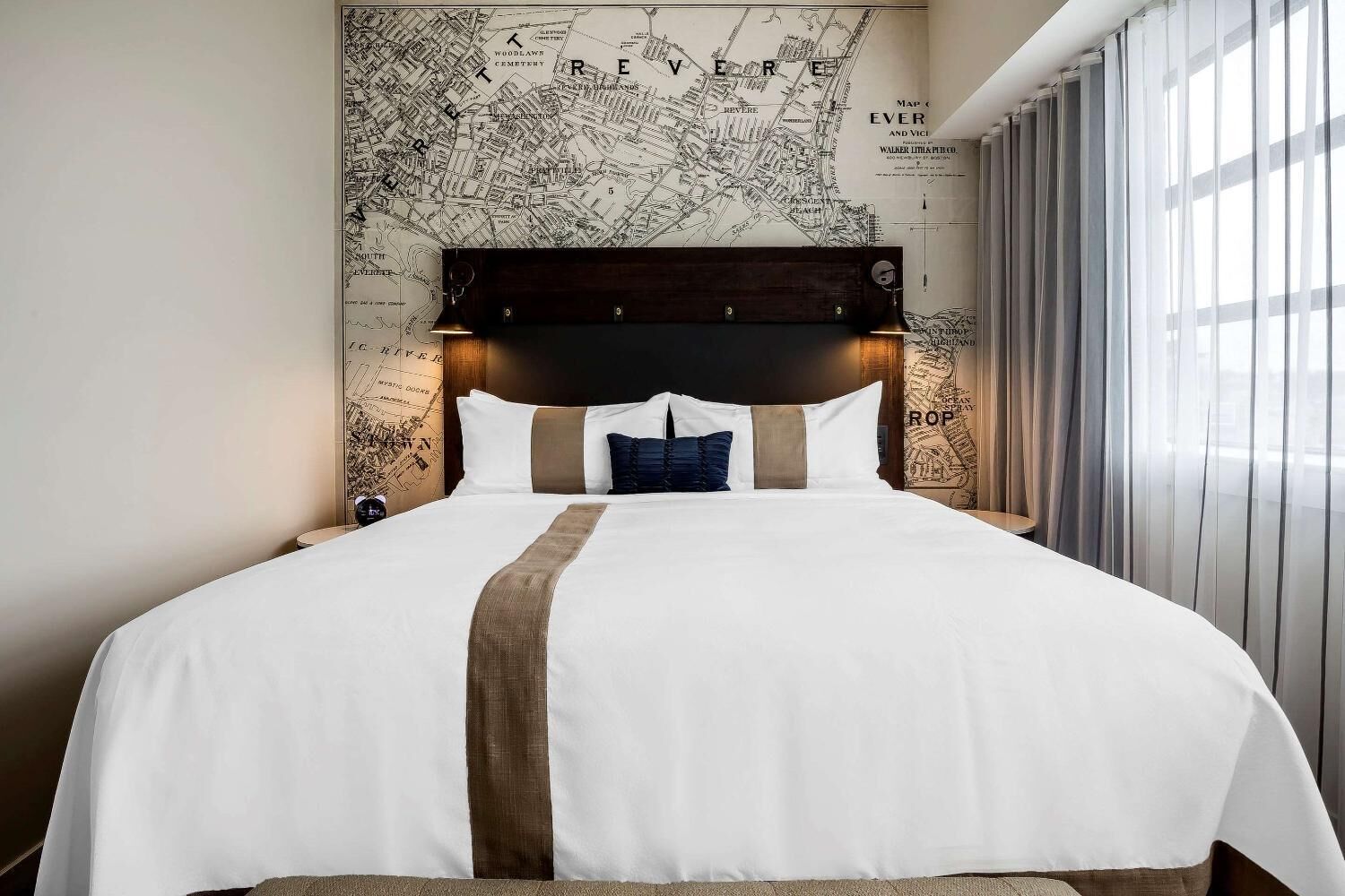 premium bedding, pillow-top beds, desk, iron/ironing board