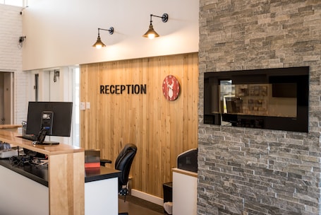 Recepción. Motel Colonial