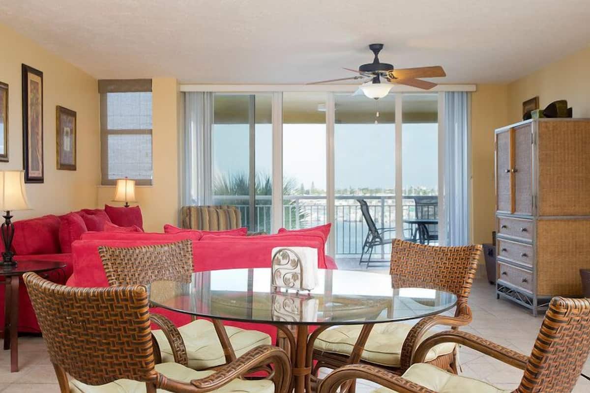 Condo, 2 Bedrooms, Balcony, Sea View (Andros) | Living area