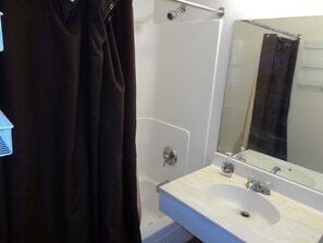 Combined shower/bathtub - KRB Apartments Civic Center (Rochester)