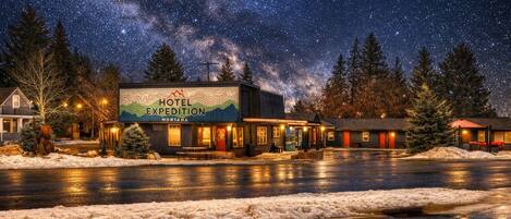 Vue sur les montagnes
