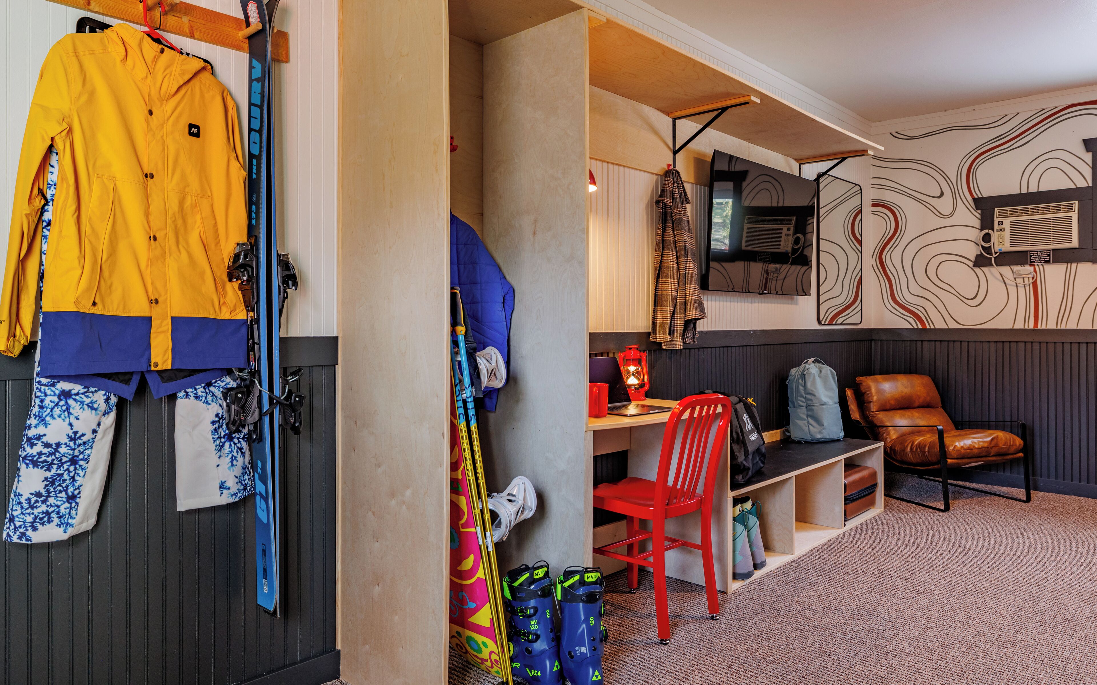 普通客房 | 高級寢具、書桌、筆電工作空間、遮光布/窗簾