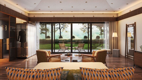 Villa, 1 Schlafzimmer, Whirlpool | Hochwertige Bettwaren, Select-Comfort-Betten, Minibar, Zimmersafe