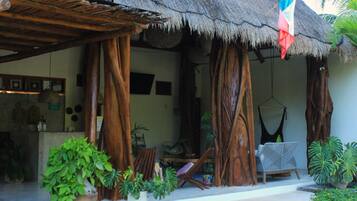 Entrada de la propiedad