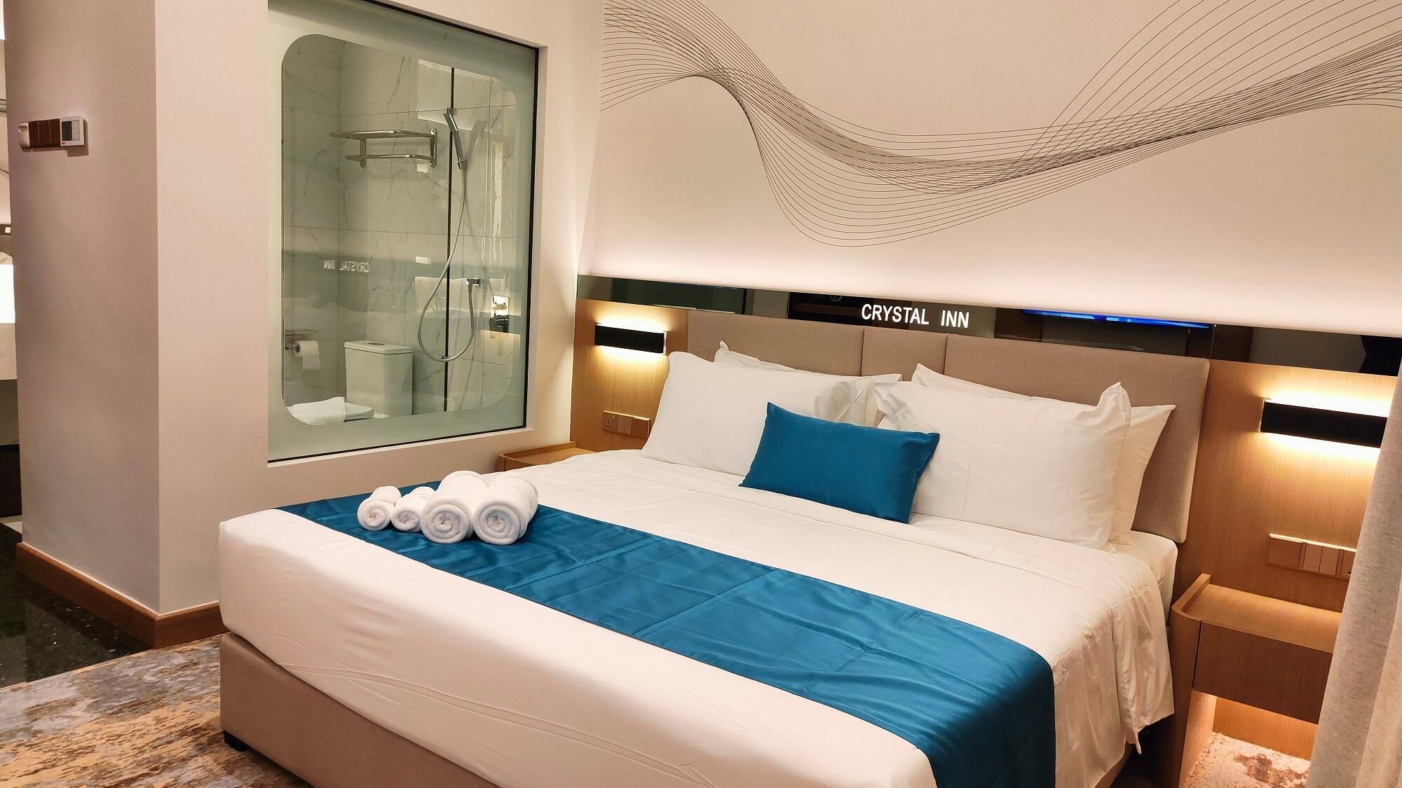 Skrivebord, strykejern/-brett og wi-fi (inkludert)