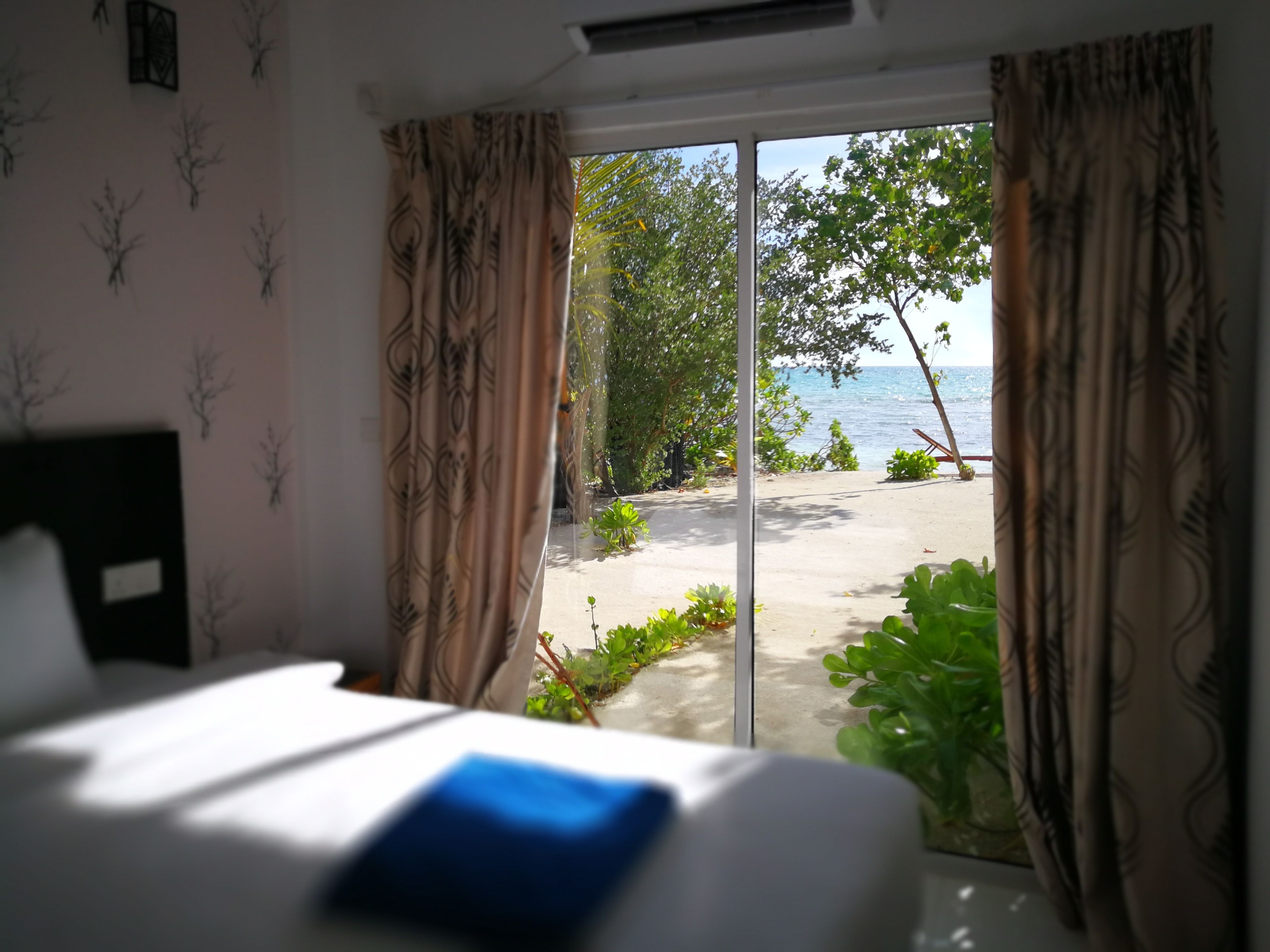 deluxe villa, with beach front & snorkeling | balcony