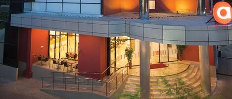 Façade de l’hébergement