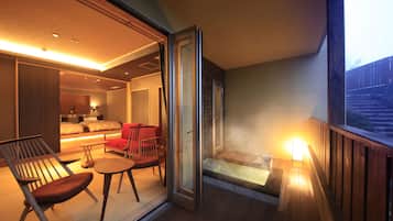 Free toiletries, hair dryer, slippers, bidet