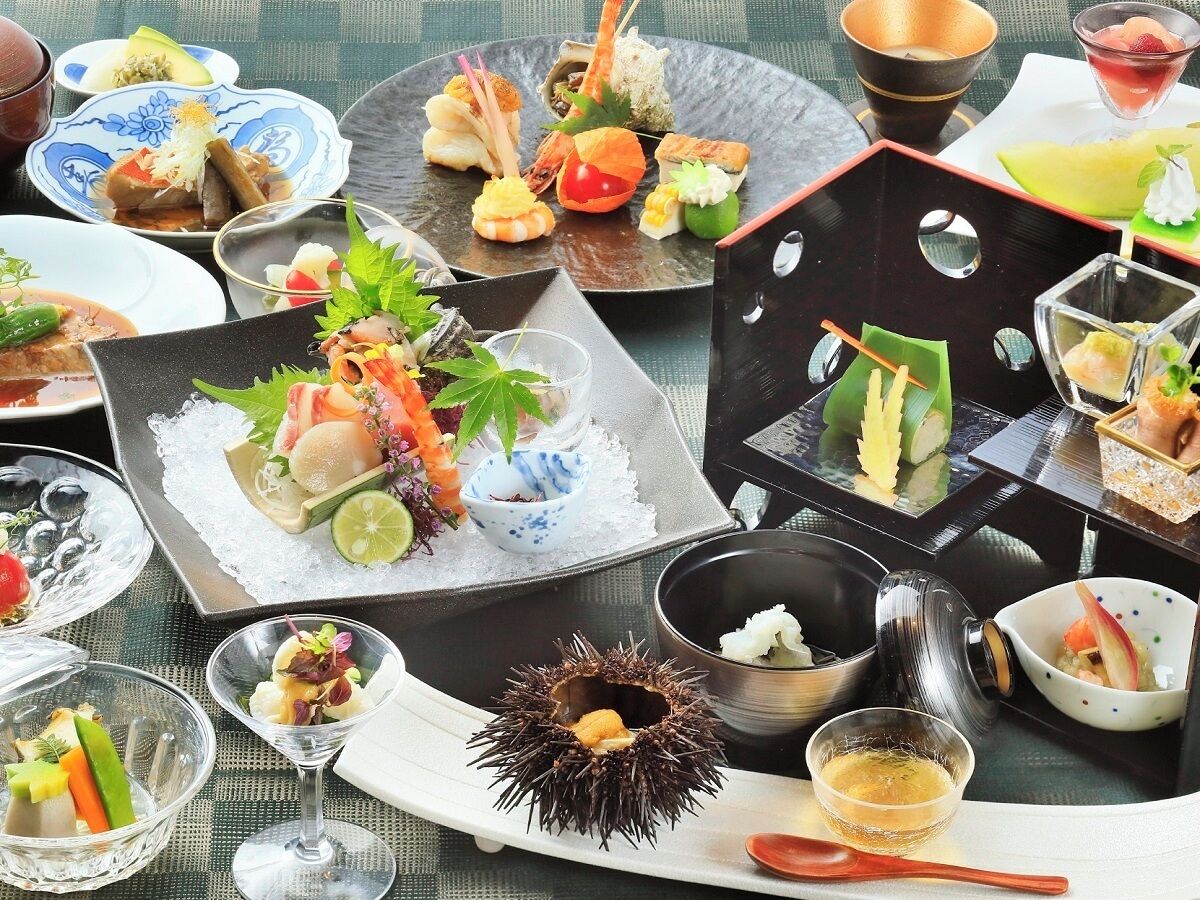 Comida en el ryokan