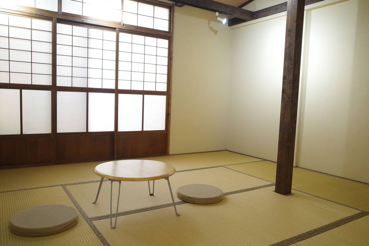 룸, 공용 욕실, 1층 (Japanese style for 3 People, Room C) | 책상, 노트북 작업 공간, 무료 WiFi, 각각 다른 스타일의 인테리어