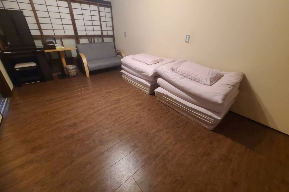 이코노미룸, 금연, 공용 욕실 (Japanese style, Room F) | 책상, 노트북 작업 공간, 무료 WiFi, 각각 다른 스타일의 인테리어