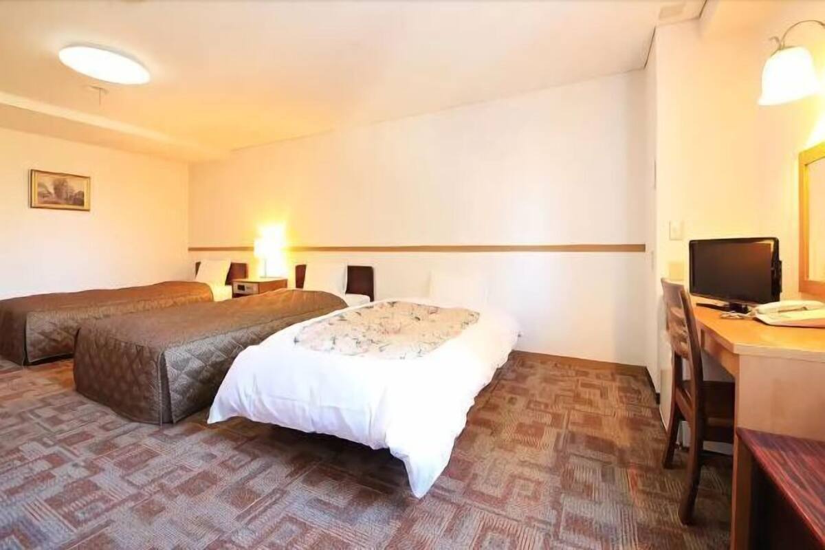 Desk, iron/ironing board, free WiFi, bed sheets