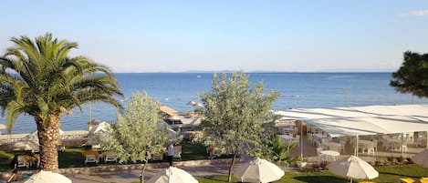 Deluxe-Doppelzimmer, 1 Queen-Bett, Meerblick | Ausblick vom Zimmer