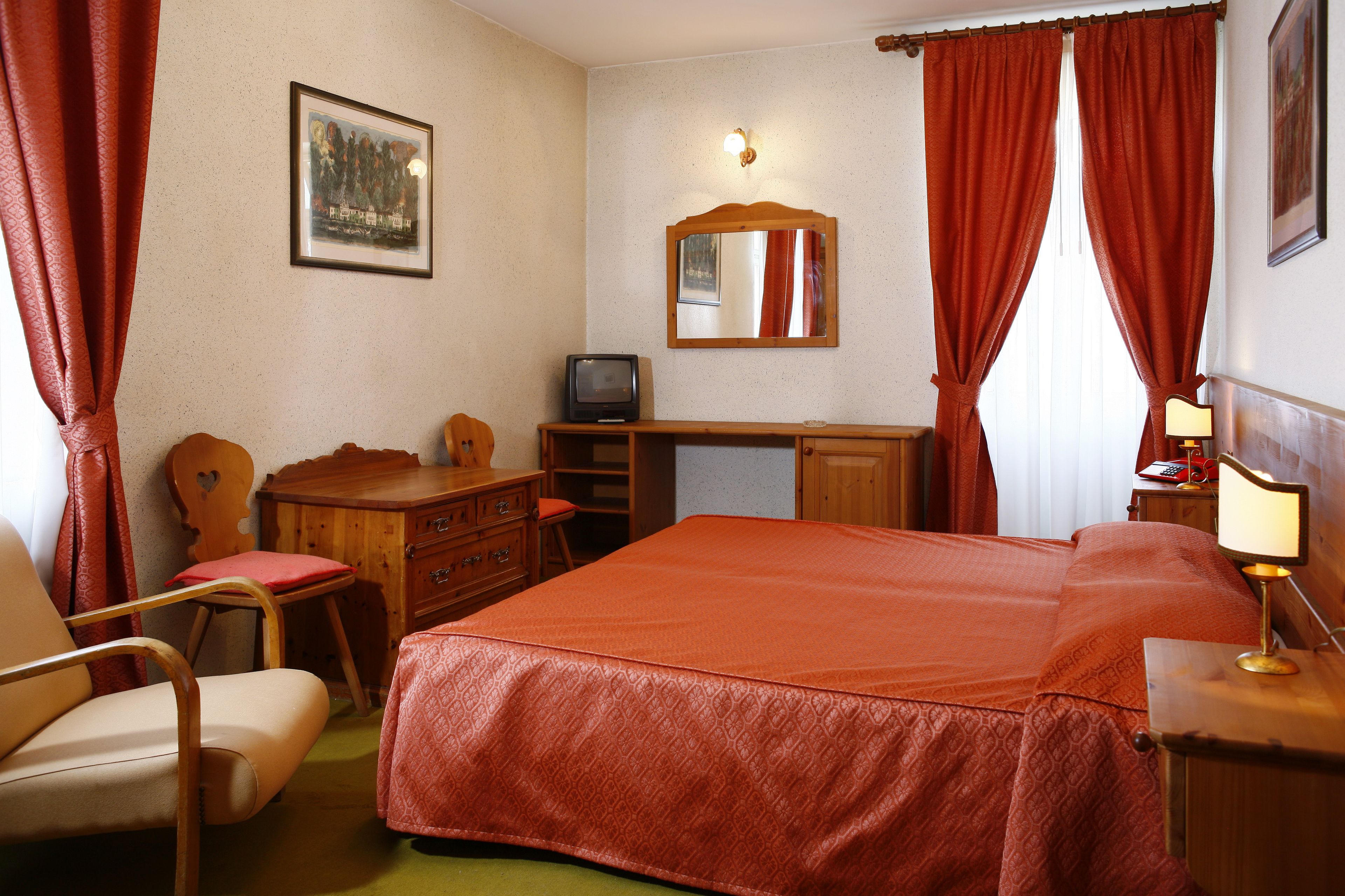 down duvets, in-room safe, individually decorated