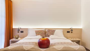 Premium bedding, down duvets