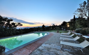 Seasonal outdoor pool