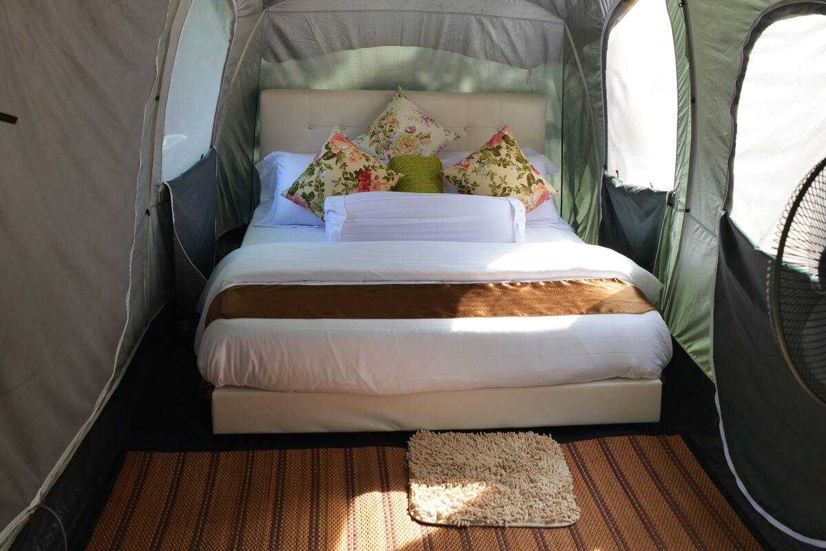 Queen Tent | Free cots/infant beds, rollaway beds