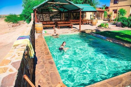 Outdoor pool. Maltahohe Hotel