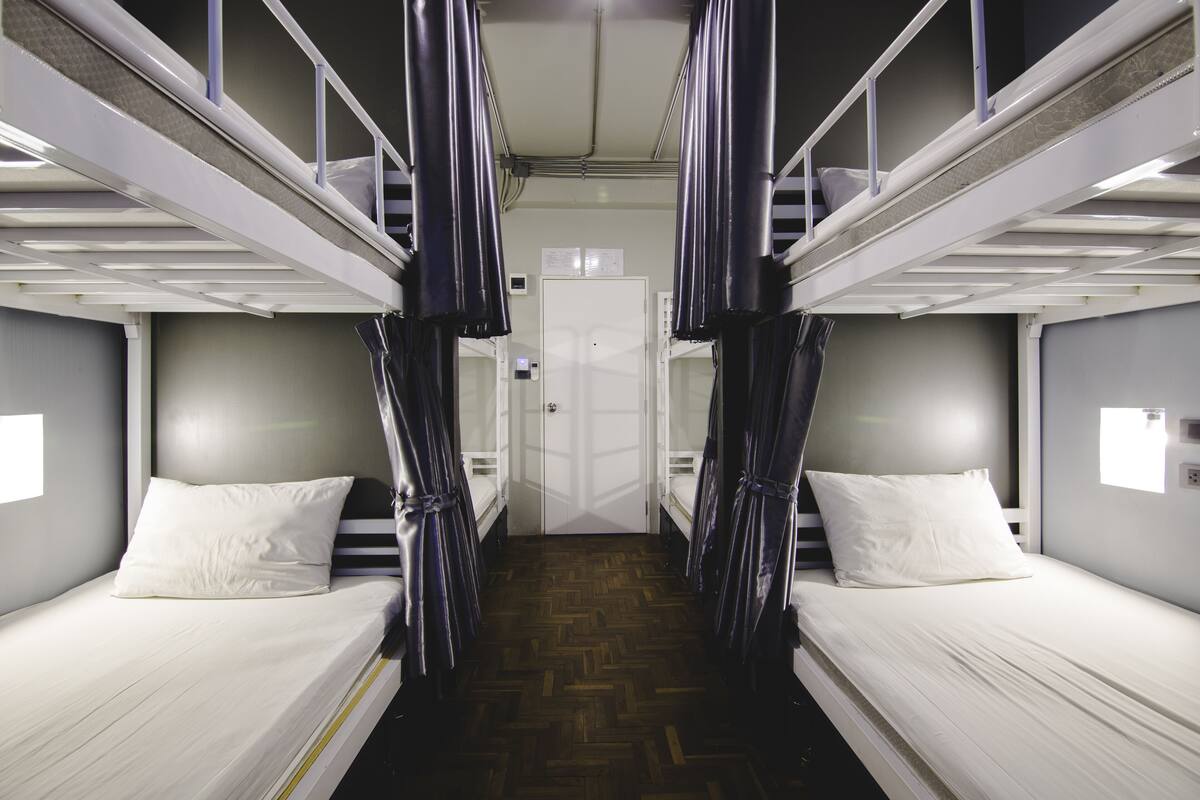 Bed in 8-Bed Mixed Dormitory Room | WiFi (無料)