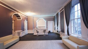 Apartment (Party Palace) | Living area | Flat-screen TV - Princes Street Party Palace Edinburgh (Edinburgh)