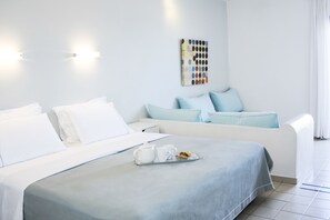 Spiseområde på rommet