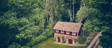 Cabane, 2 chambres | Coin séjour