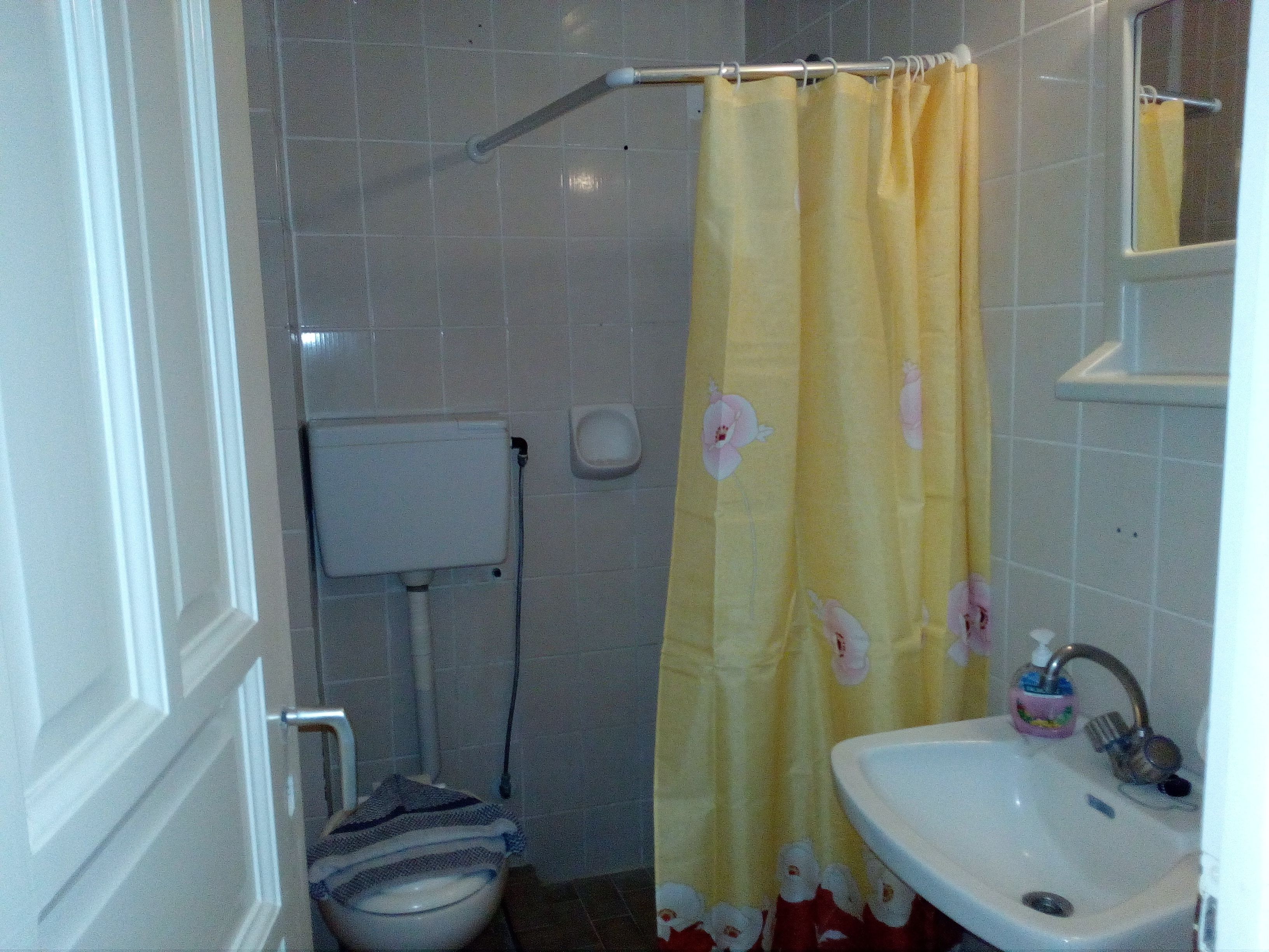 Estúdio | Banheiro | Chuveiro, produtos de toalete grátis, secador de cabelo 