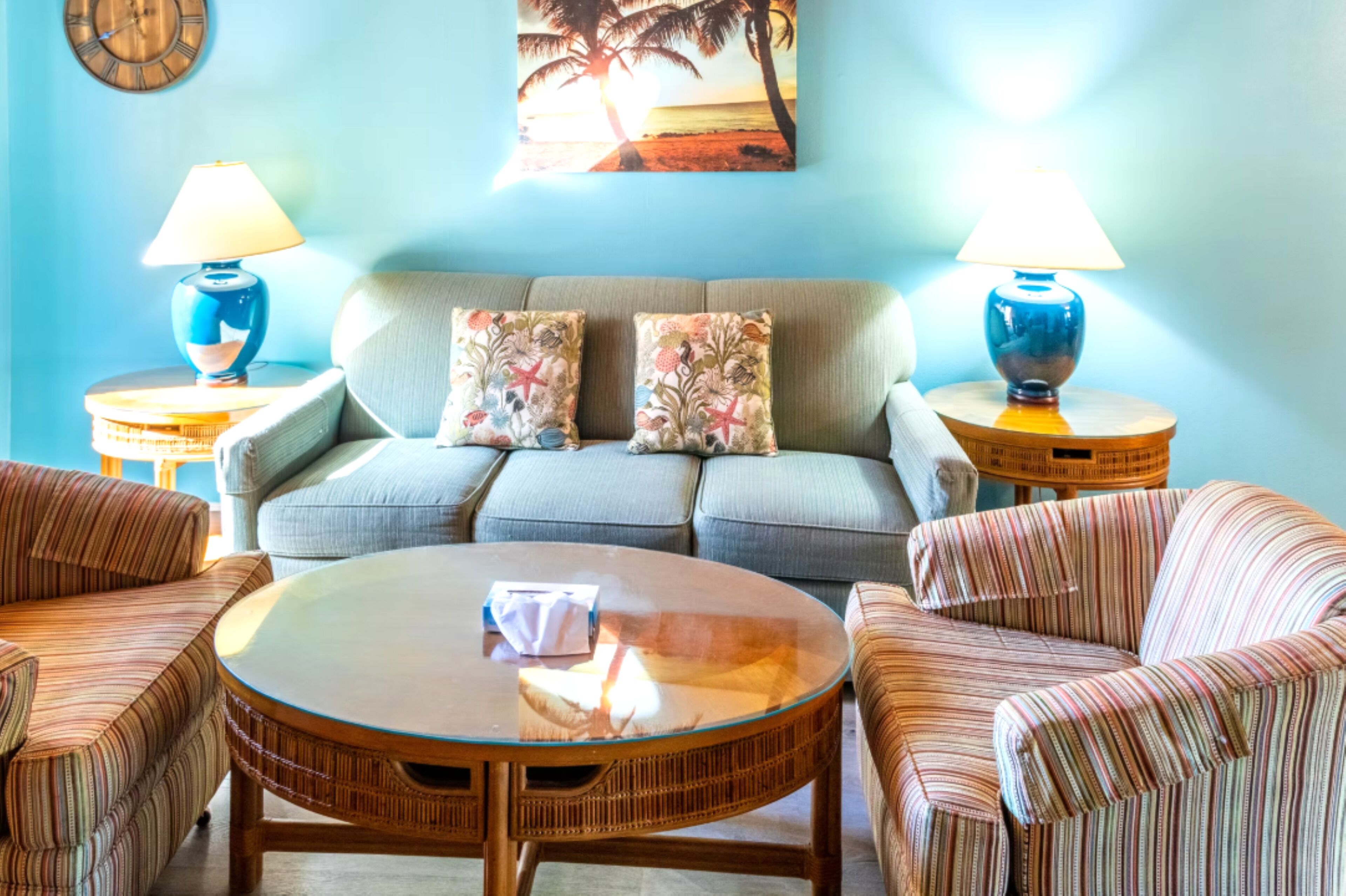 Suite, 1 Bedroom | Living area | TV