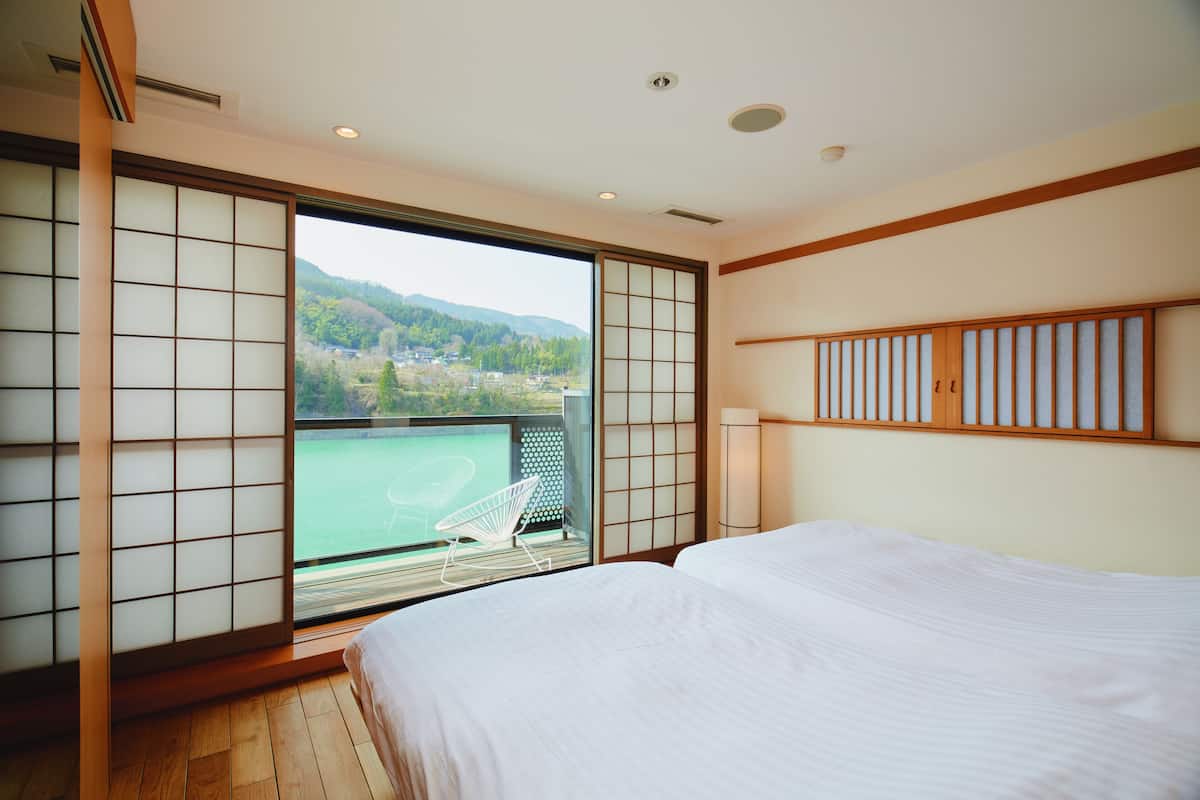 Chambre, non-fumeur, vue fleuve (306) | Vue de la chambre