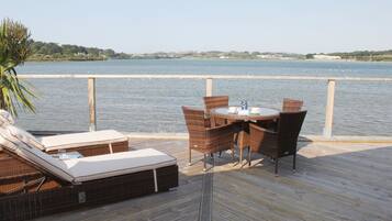 Deluxe Double or Twin Room, 1 Bedroom, Terrace, Sea View | Terrace/patio