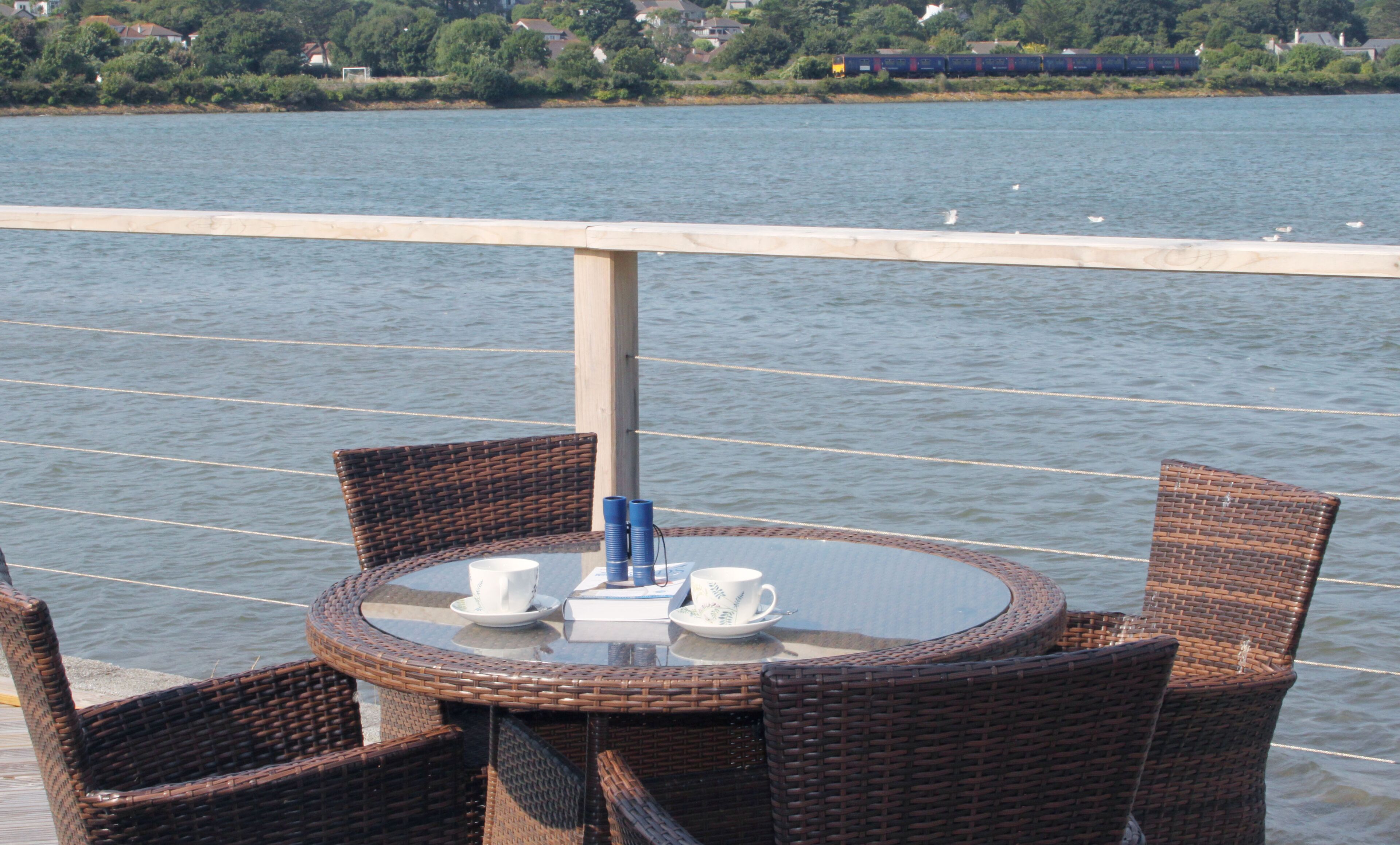 Deluxe Double or Twin Room, 1 Bedroom, Terrace, Sea View | Terrace/patio