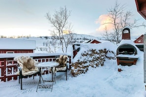 Cottage, 3 chambres | Terrasse/Patio