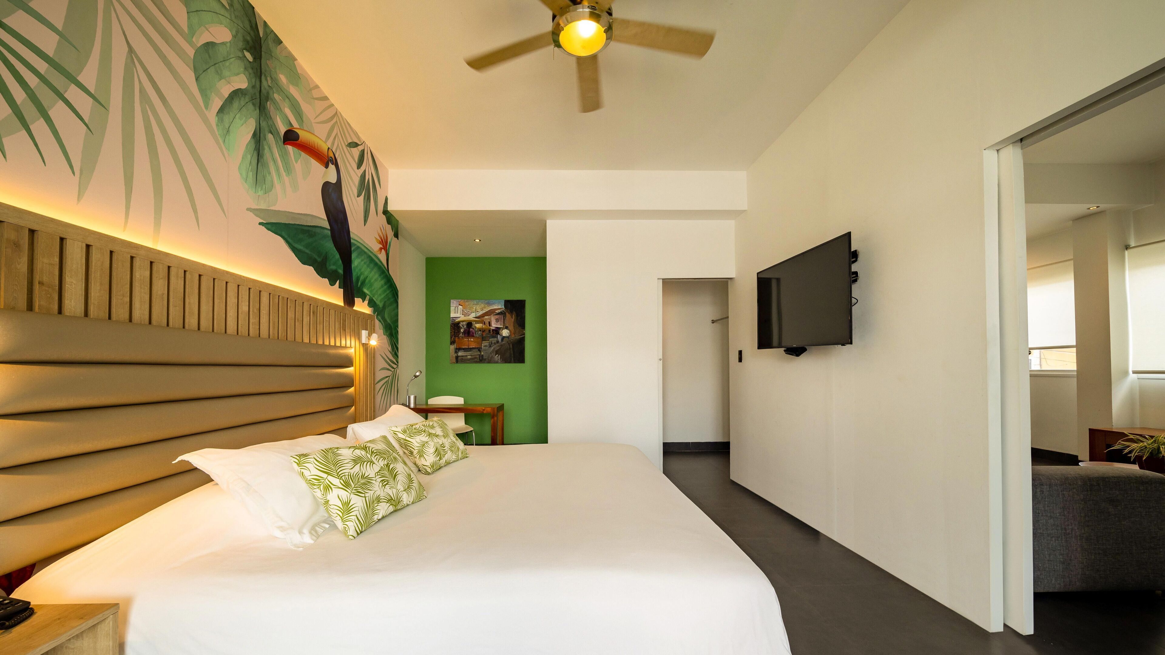 Literie de qualité supérieure, coffres-forts dans les chambres